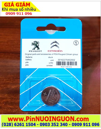 Citroen CR2032, Pin Remote Ôtô Citroen CR2032 lithium 3V chính hãng (Vỉ 1viên)